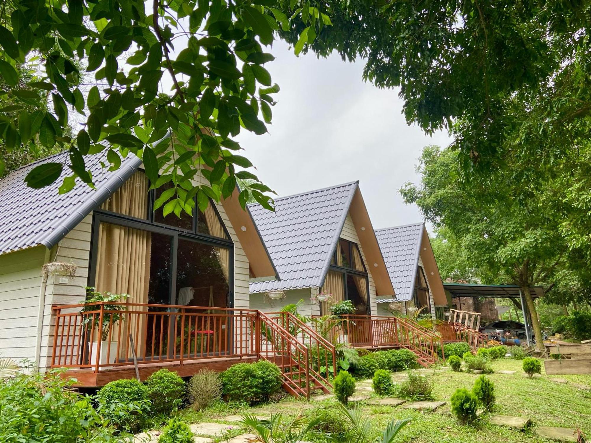 Chu Thien Homestay And Camping Hanoj Exteriér fotografie