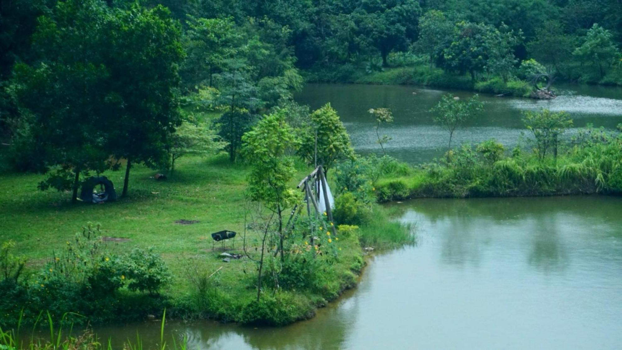 Chu Thien Homestay And Camping Hanoj Exteriér fotografie
